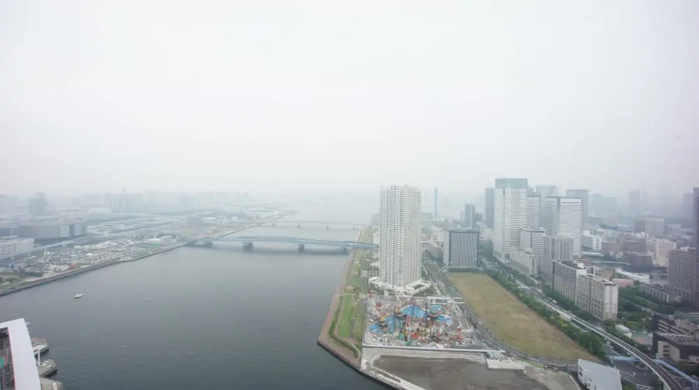 晴海方向の眺望