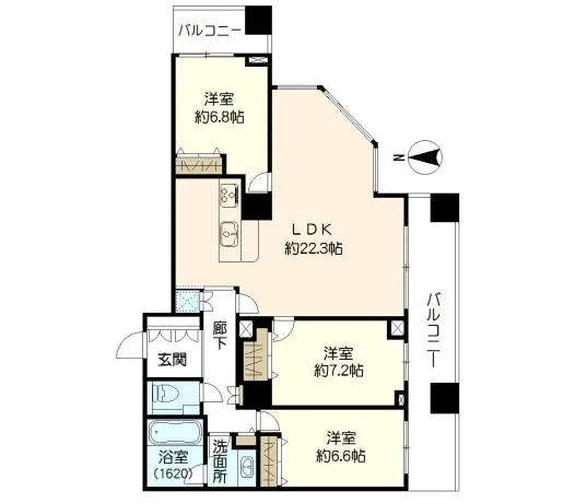 キャナルワーフタワーズ図面
