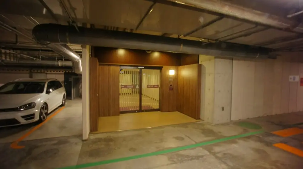 ららぽーとと直結している通路